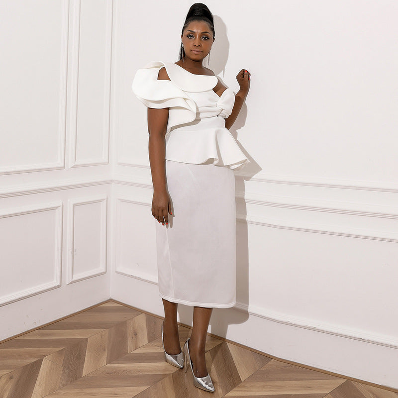 European and American Large Elegant Formal Dress for Women
