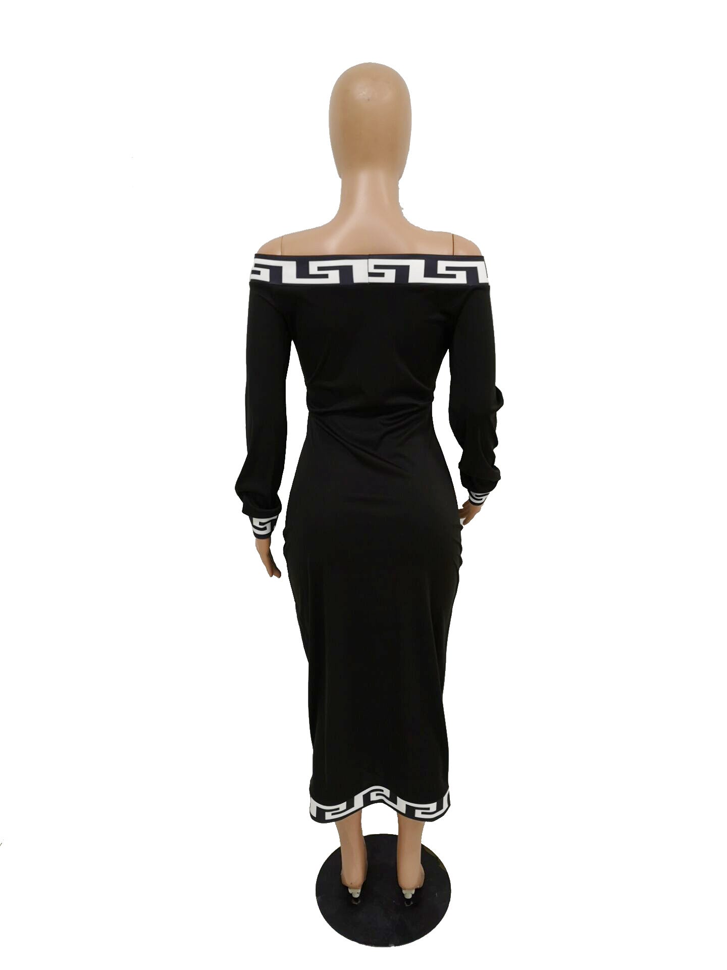 Woman Off Shoulder Casual Off Shoulder Dress
