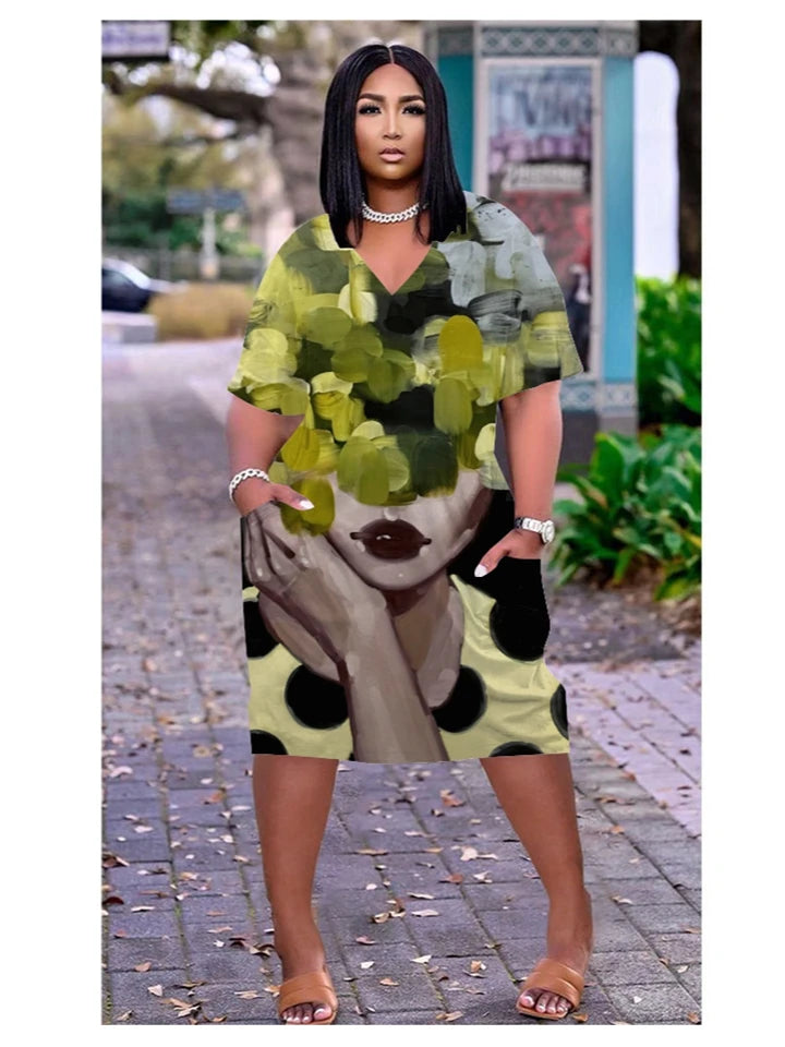 Women's Fashion Native Bohemian African Sundress