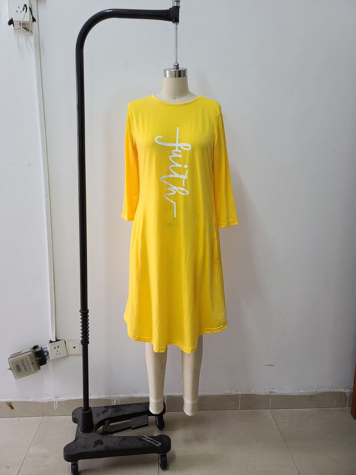 Maxi Summer Faith Printed Womens Dress