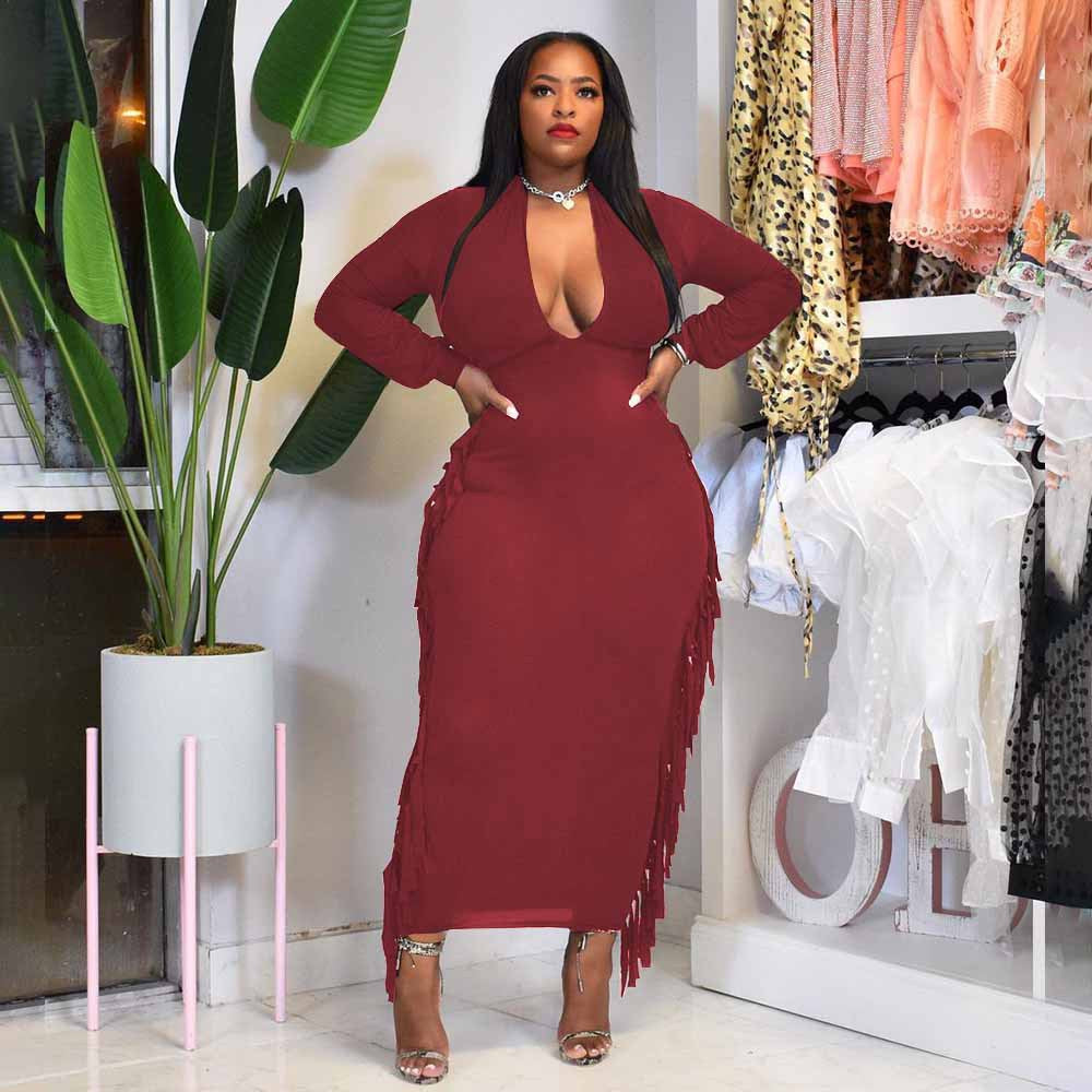 Women Maxi Dresses Plus Size