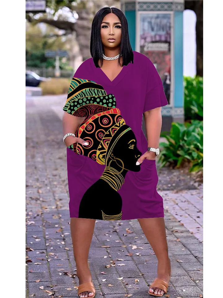 Women's Fashion Native Bohemian African Sundress