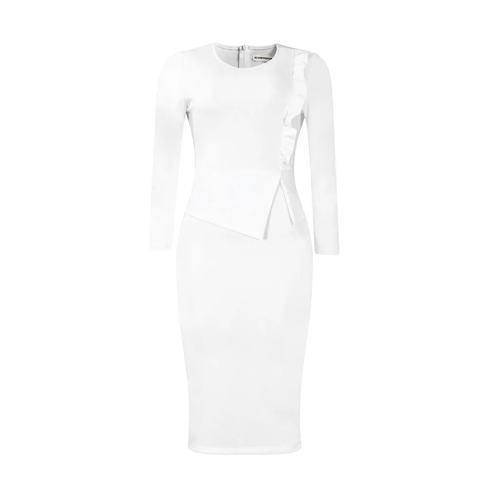 Women Long Sleeve African Casual Dress