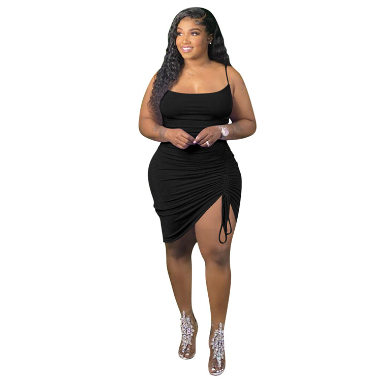 Women's Casual Tie to side Dress