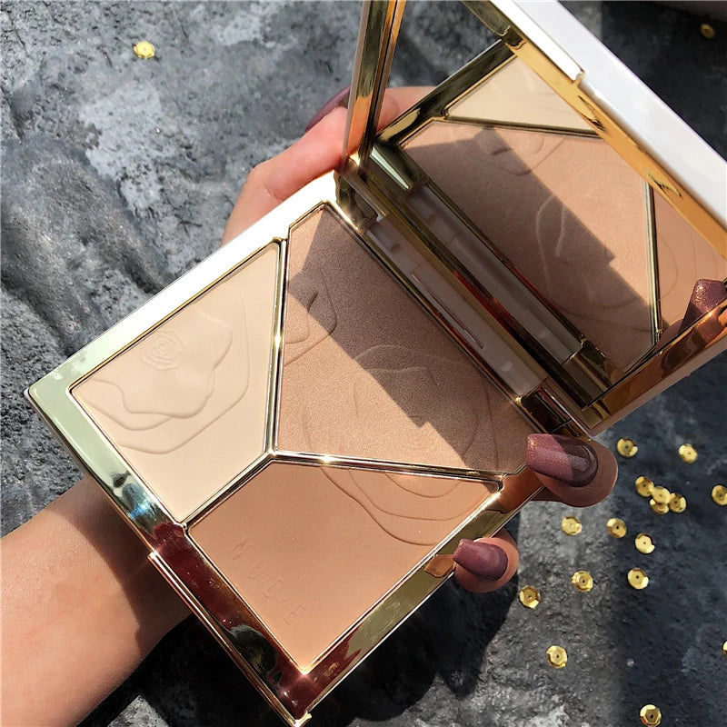 Texture Contour Iluminador Makeup Highlighter Bronzer