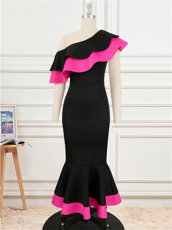 Women Off Shoulder Elegant Dress
