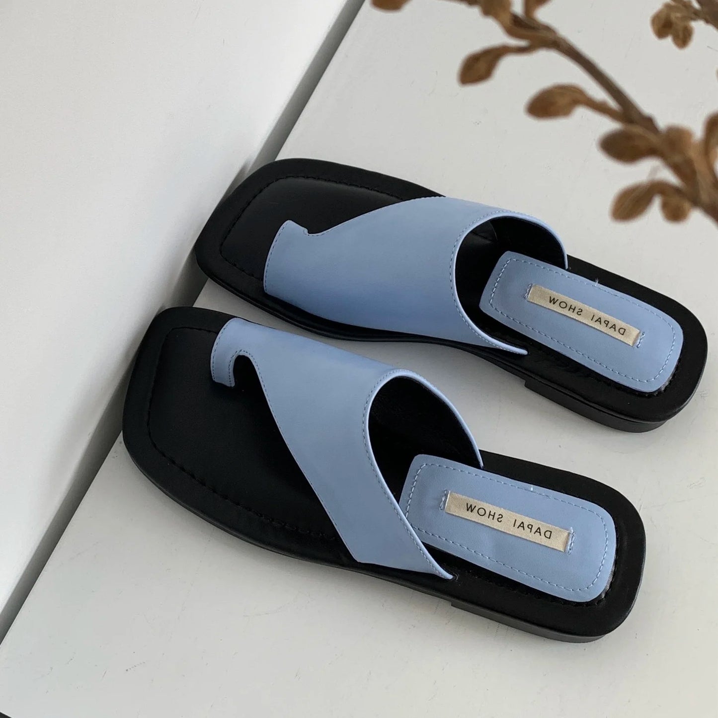 Plates Slides Cute Beach Summer Sandals for Women