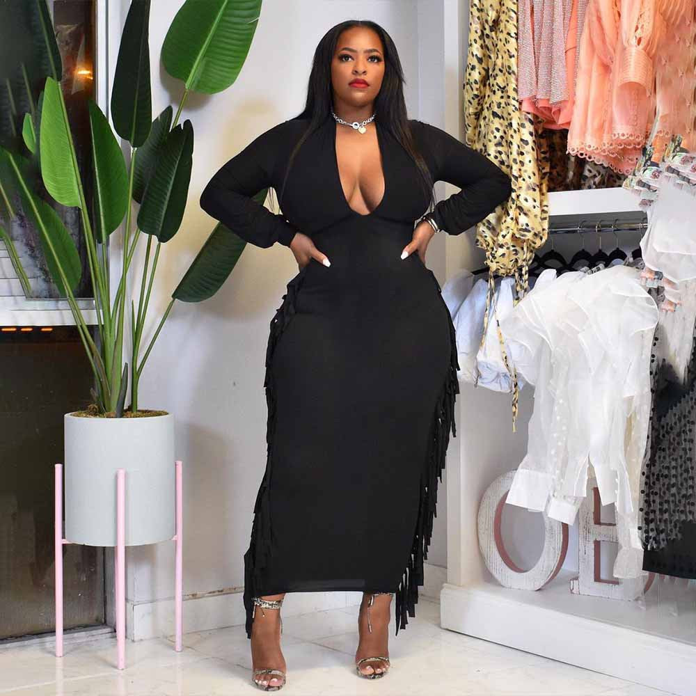 Women Maxi Dresses Plus Size