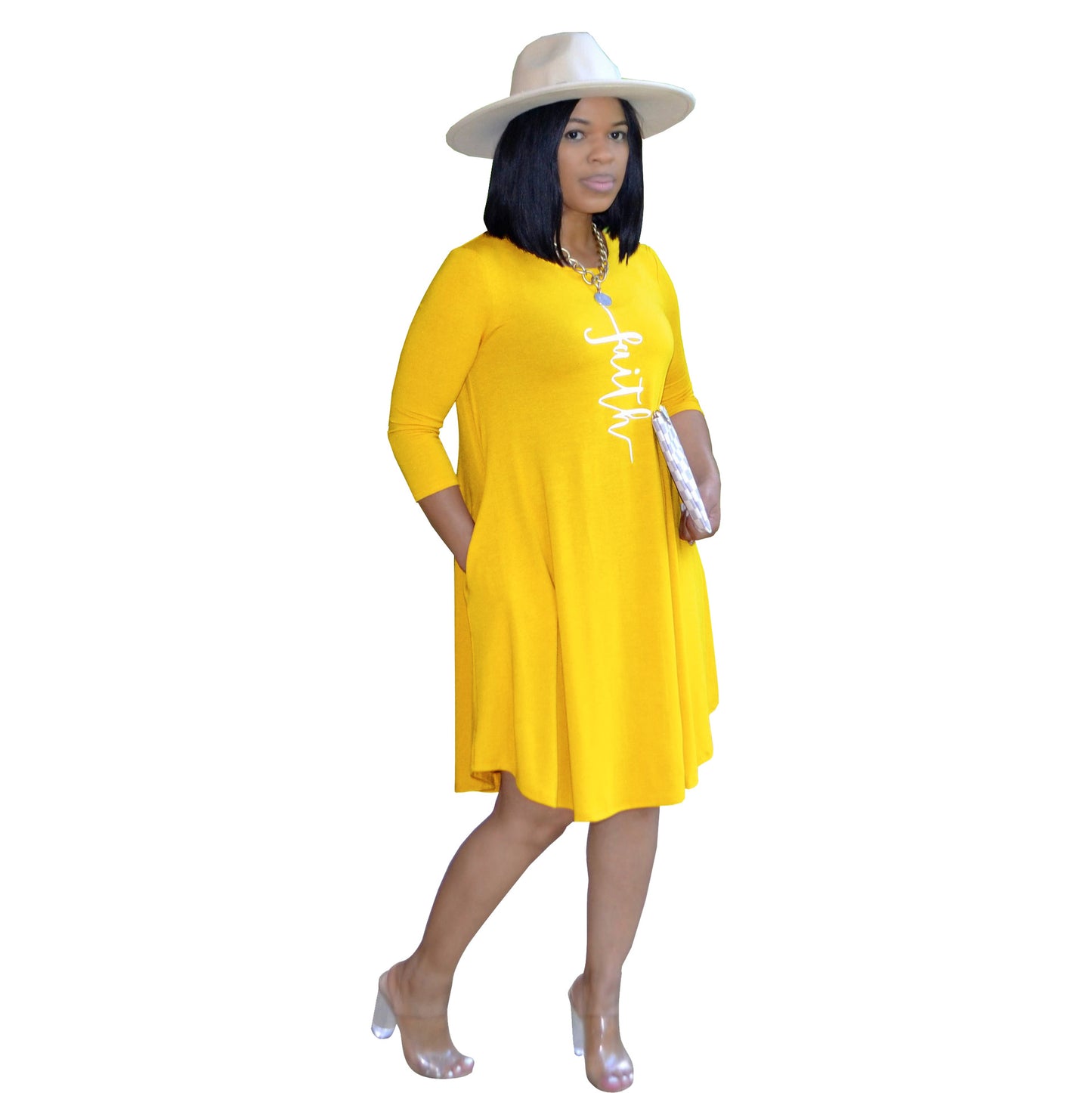Maxi Summer Faith Printed Womens Dress