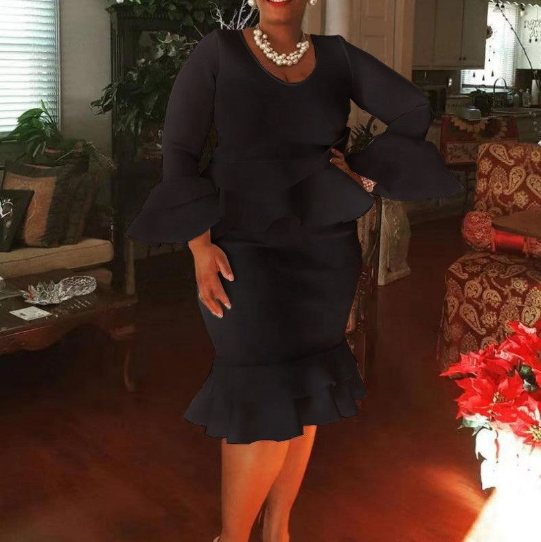 Women Elegant Office or Evening Dress