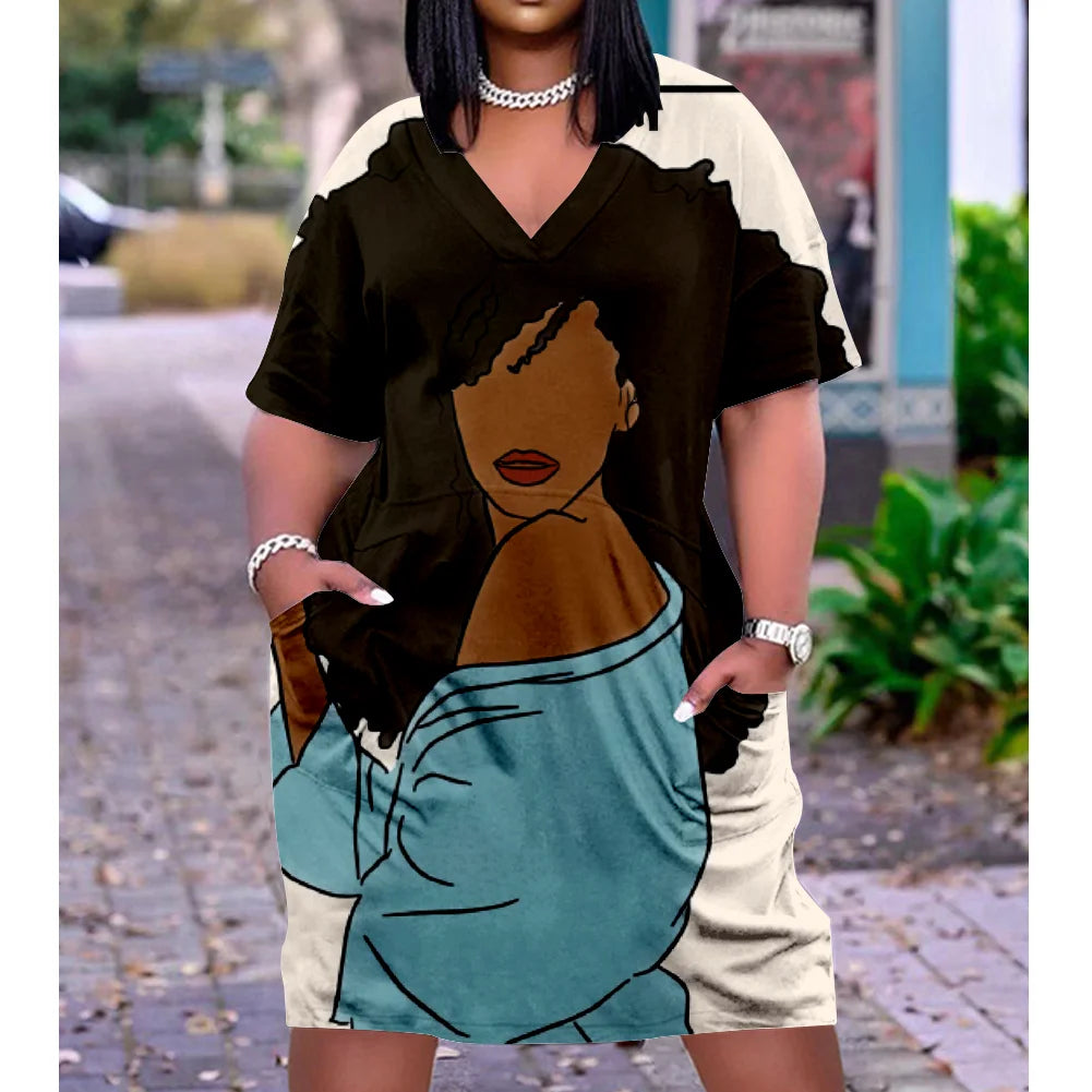 Women's Fashion Native Bohemian African Sundress