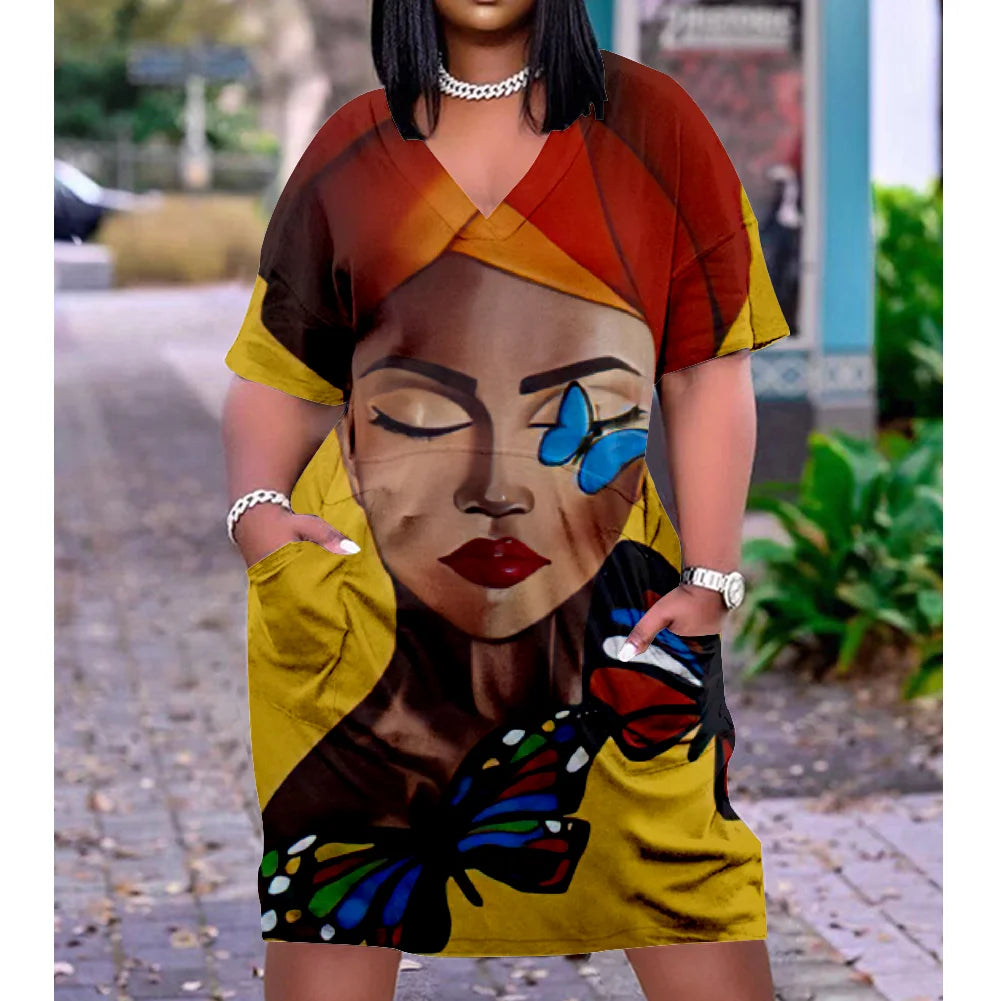 Women's Fashion Native Bohemian African Sundress