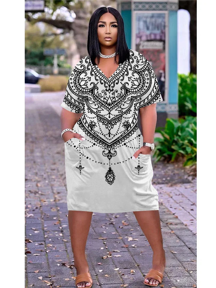 Women's Fashion Native Bohemian African Sundress