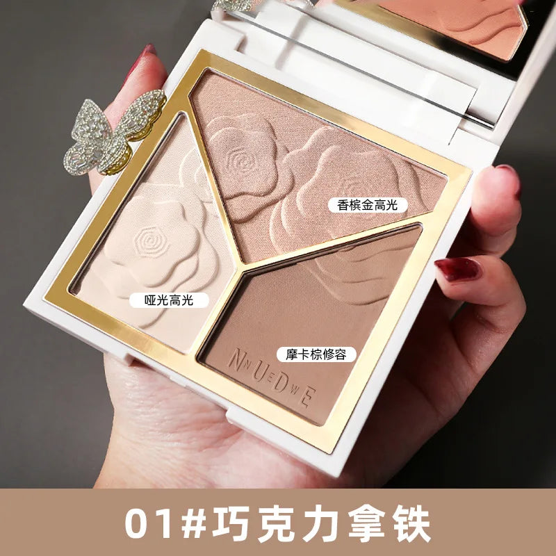 Texture Contour Iluminador Makeup Highlighter Bronzer