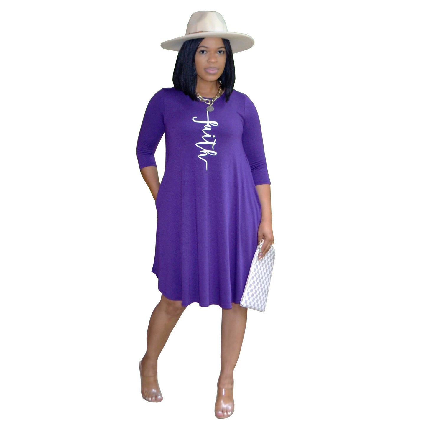Maxi Summer Faith Printed Womens Dress