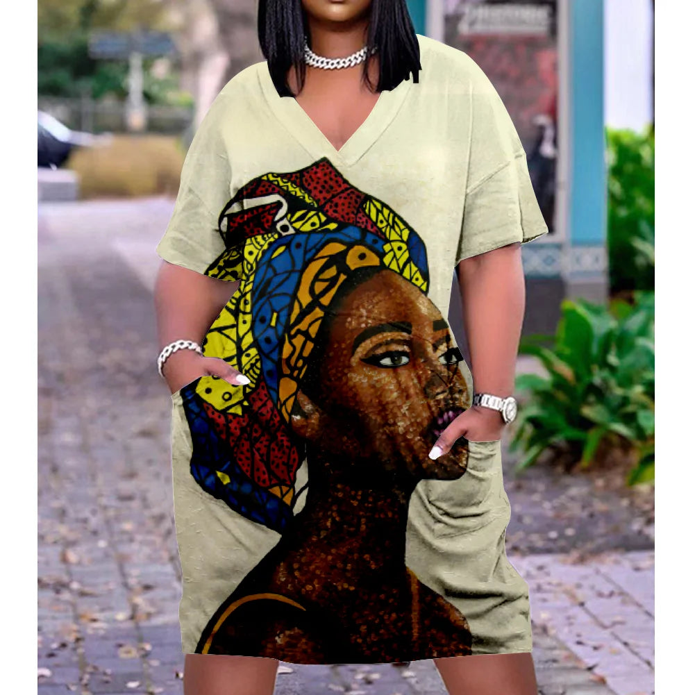 Women's Fashion Native Bohemian African Sundress