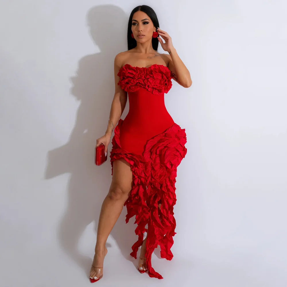 Women Long Evening Vestidos Dress