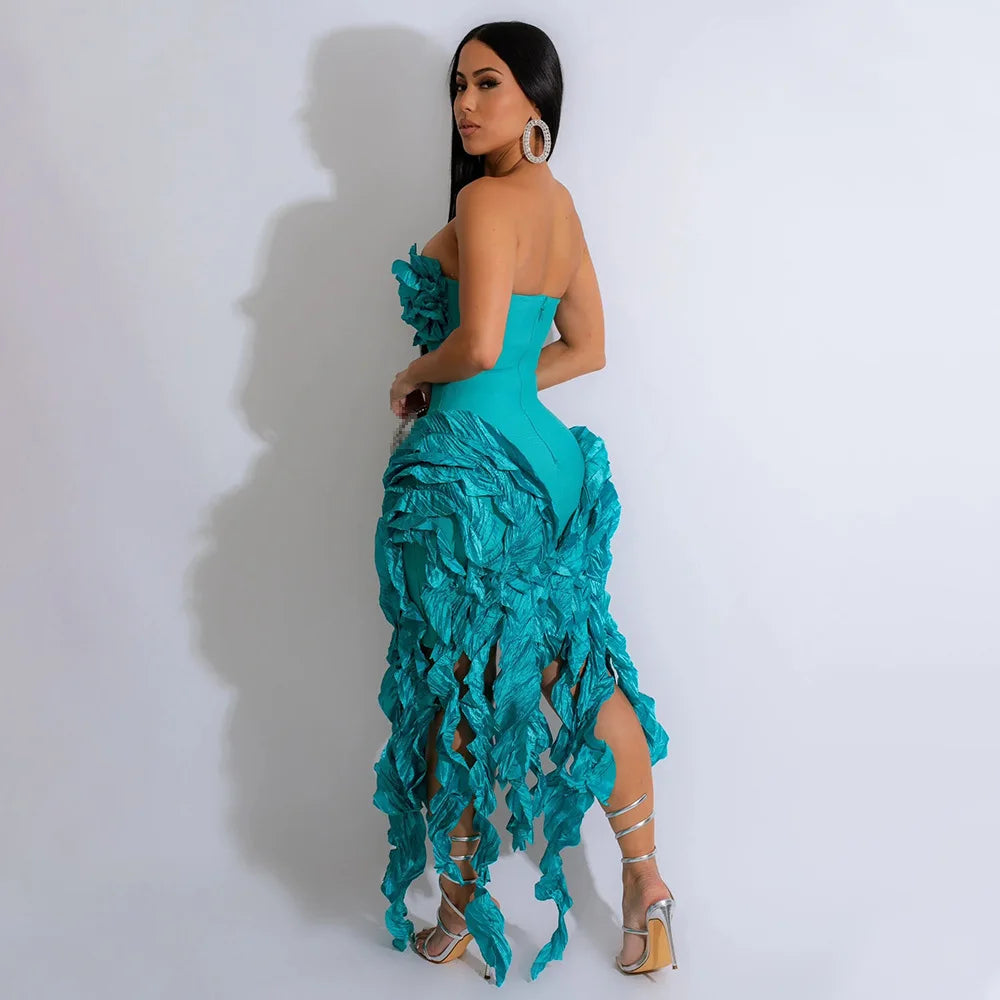 Women Long Evening Vestidos Dress