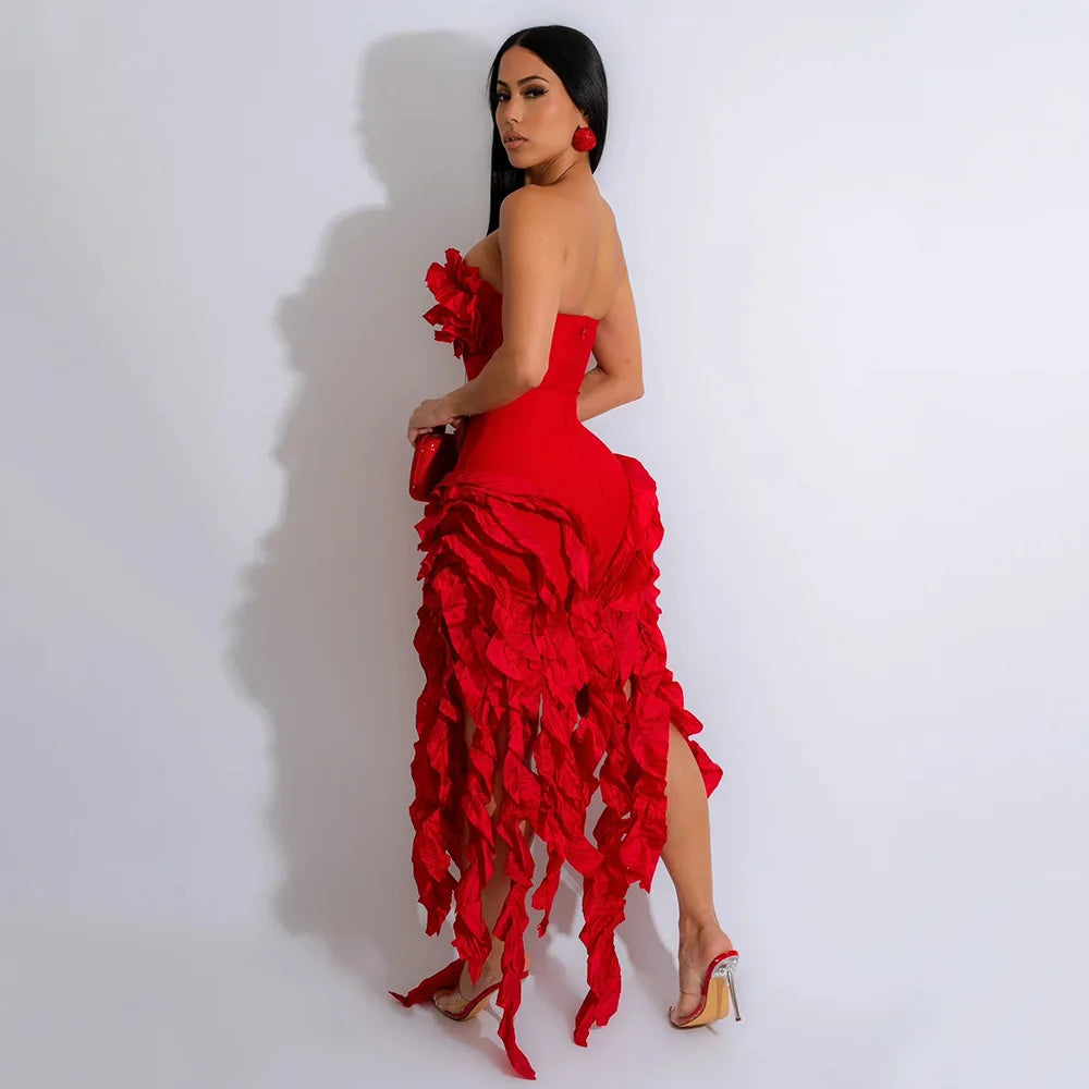 Women Long Evening Vestidos Dress