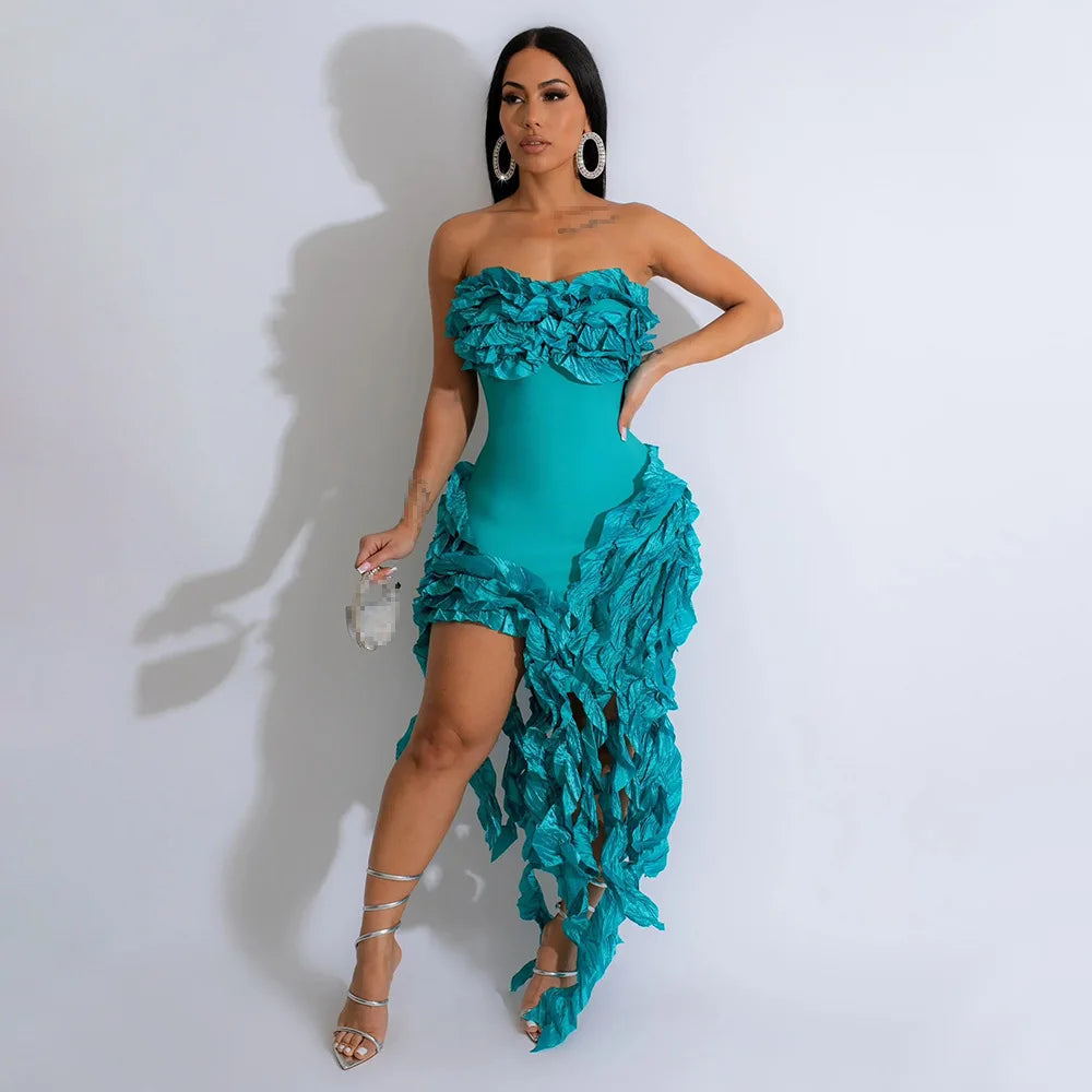 Women Long Evening Vestidos Dress