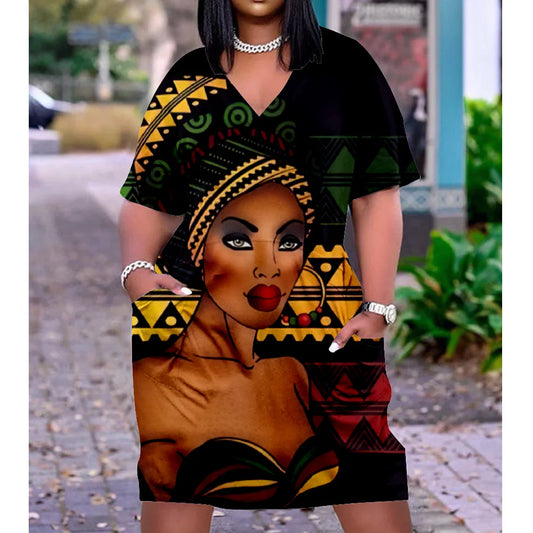Women's Fashion Native Bohemian African Sundress