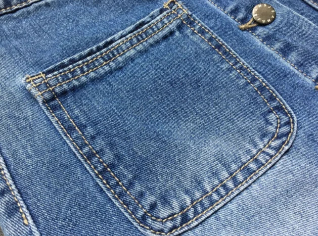 Women Cotton Long Denim Skirt