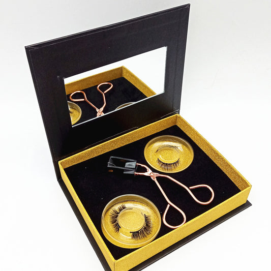Private Label Magnetic Boxes With Stripmagnetic Eyelashes