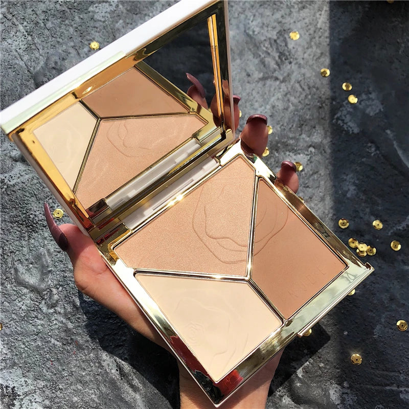 Texture Contour Iluminador Makeup Highlighter Bronzer