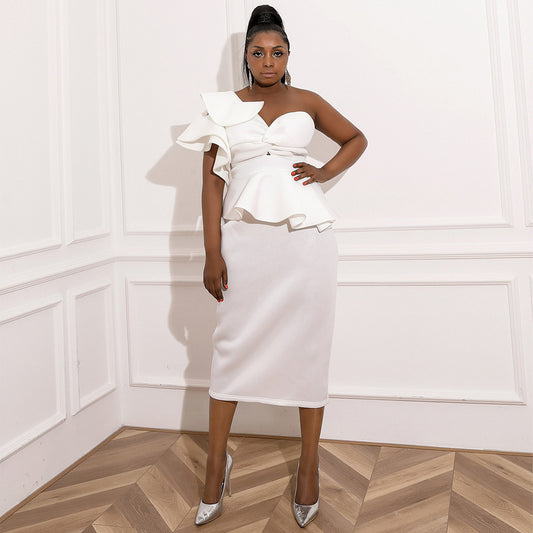 European and American Large Elegant Formal Dress for Women