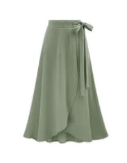 S-6xl New Fashion Women Plus Size Summer High Waist Skirt
