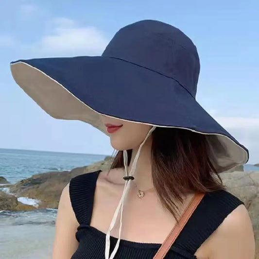 Wide Brim Hat Woman Sun Visor Hat for Women Uv Protection Solar Hat  for Ladies TYM02