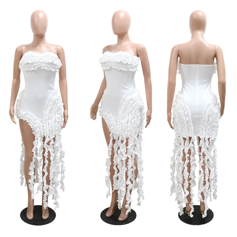 Women Long Evening Vestidos Dress